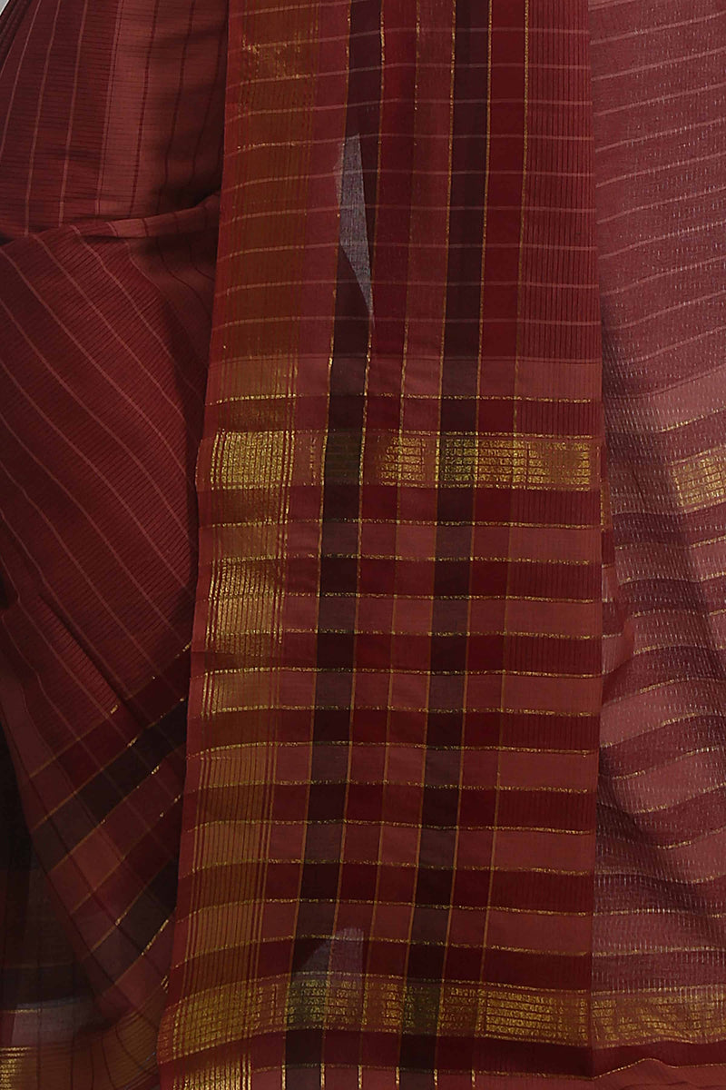 Multi Colored Narayanpet Cotton Saree